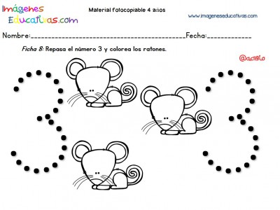 Cuadernillo complementario para 4 años, Educación Preescolar (8)