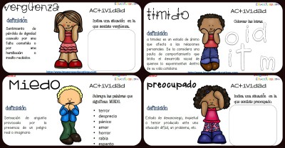 Emocionario tarjetas II Portada