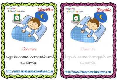 Lectoescritura verbos de acción (10)