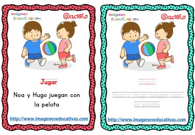 Lectoescritura verbos de acción (15)