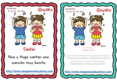 Lectoescritura verbos de acción (3)