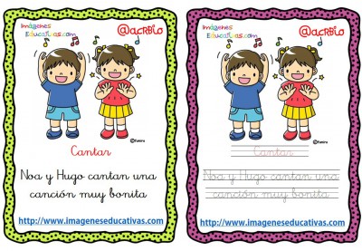 Lectoescritura verbos de acción (4)
