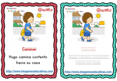 Lectoescritura verbos de acción (5)