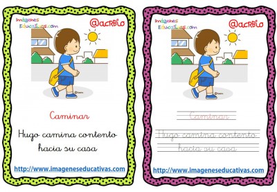 Lectoescritura verbos de acción (6)