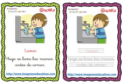 Lectoescritura verbos de acción (8)