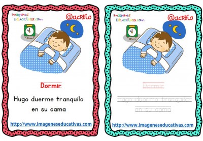 Lectoescritura verbos de acción (9)