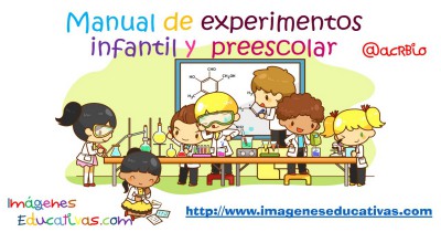 Manual de experimentos infantil y preescolar Portada