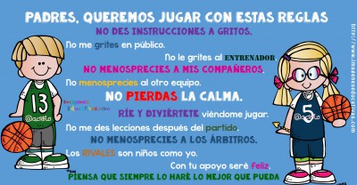 Padres, queremos jugar con estas reglas (2)