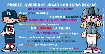 Padres, queremos jugar con estas reglas (4)