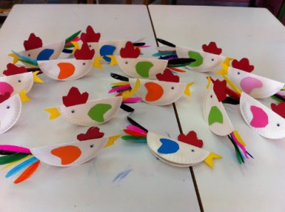 Platos de plástico o de papel (20)