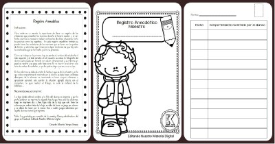 Registro de anécdotas y situaciones Portada