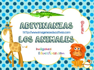 Trabajamos con adivianzas de animales, conciencia lingüística (1)