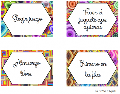 Cupones para reforzar  recompensar  (2)