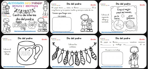 Fichas día del padre Portada
