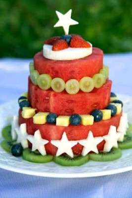 Fuentes y brochetas de frutas (9)