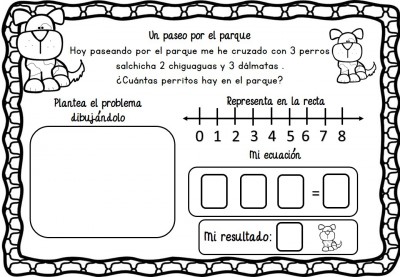 Problemas de razonamiento matemático en preescolar (4)