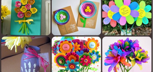 Regalos y manualidades dia de la madre Flores PORTADA