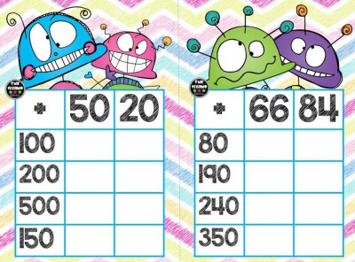 Súper bingos de sumas (10)