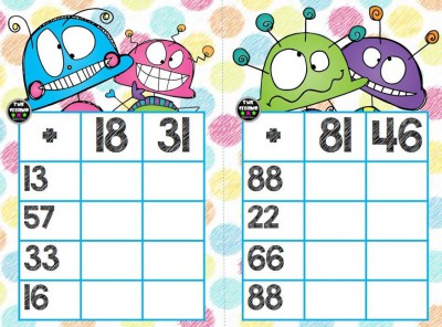 Súper bingos de sumas (6)
