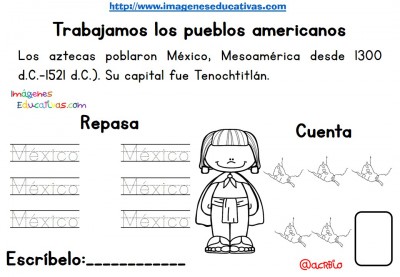 Tabajamos la lecto-escritura centro de interes los Aztecas (2)