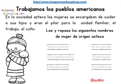 Tabajamos la lecto-escritura centro de interes los Aztecas (5)