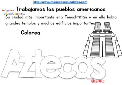 Tabajamos la lecto-escritura centro de interes los Aztecas (6)