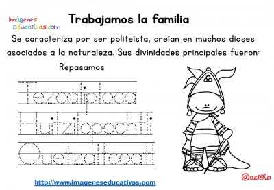 Tabajamos la lecto-escritura centro de interes los Aztecas (7)