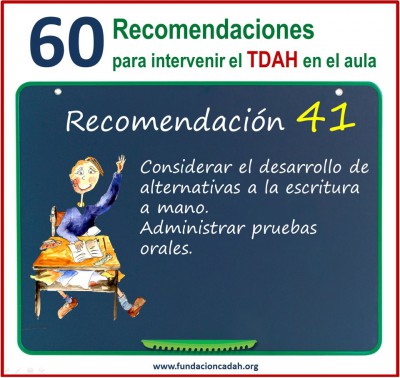 60 recomendaciones para intervenir el TDAH en el aula (41)