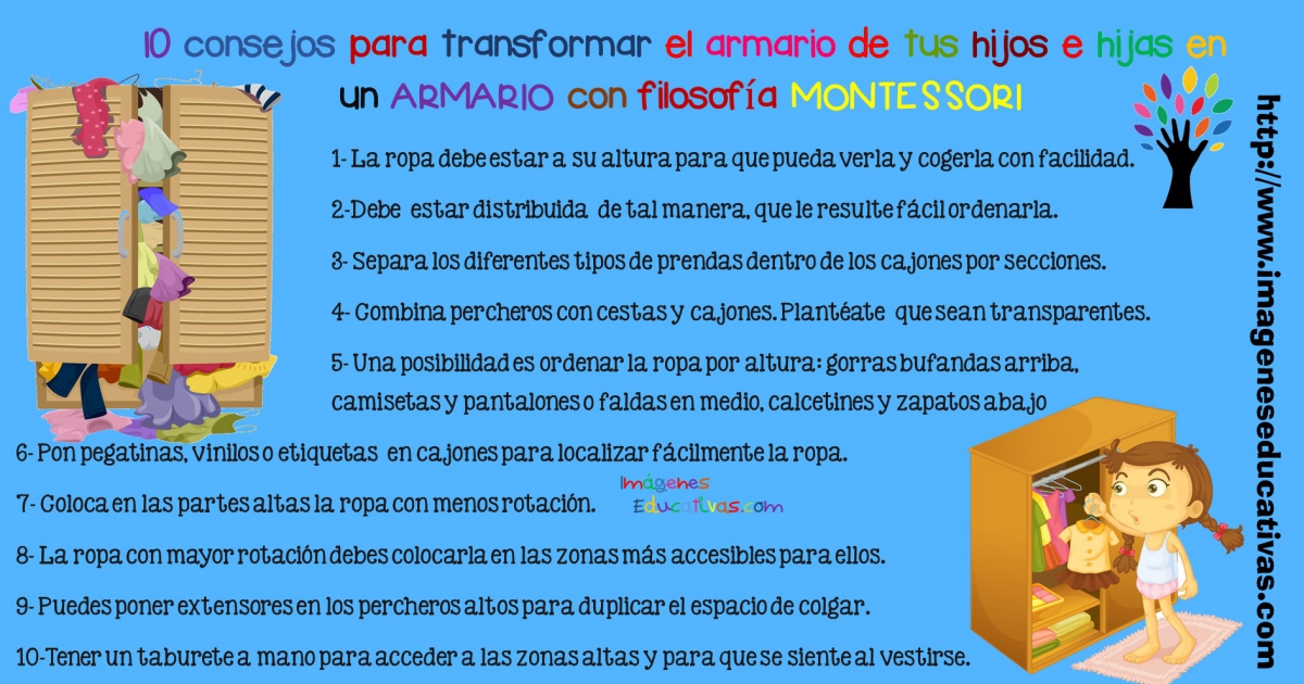10 consejos  ARMARIO MONTESSORI PORTADA
