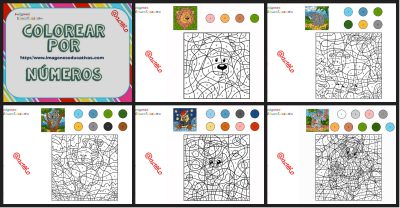 COLOREAMOS POR NÚMEROS PORTADA