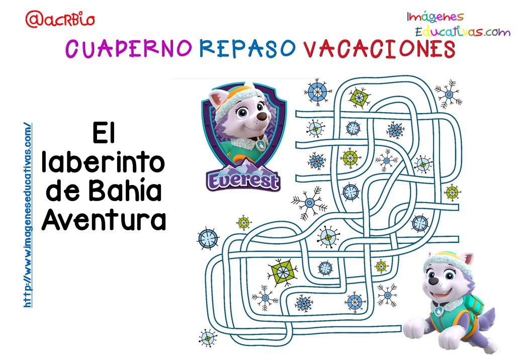 Cuderno de repaso para vacaciones Patrulla Canina (3)