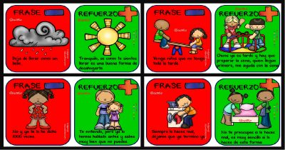 Refuerzos positivos frases PORTADA