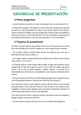 Dinámicas de grupo (3)