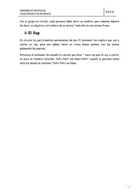Dinámicas de grupo (8)