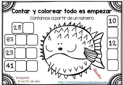 contamos a partir de un número (6)