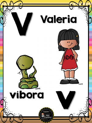 Abecedario nombres propios (26)