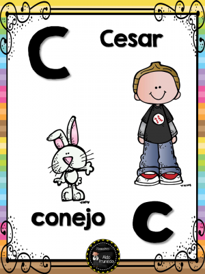 Abecedario nombres propios (4)