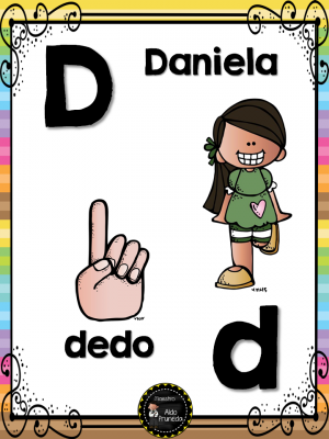 Abecedario nombres propios (5)