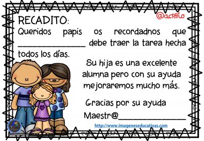 Avisos y recados para padres y madres (4)