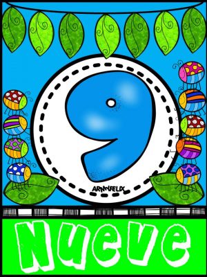 Carteles Números 1 al 10 (9)
