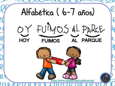Etapas en la adquisición de la escritura (6)
