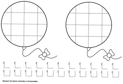 Fichas de grafomotricidad diferentes niveles (12)
