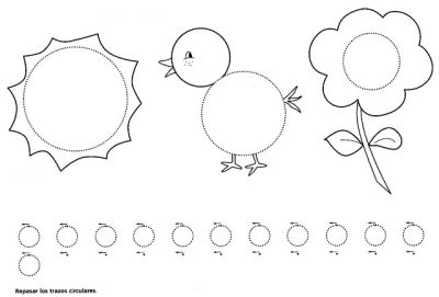 Fichas de grafomotricidad diferentes niveles (7)