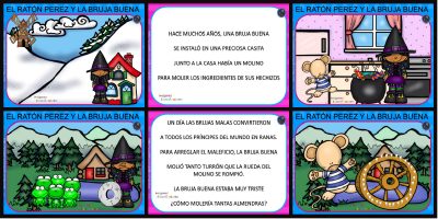 Cuento pon pictogramas “El Ratoncito Pérez” PORTADA