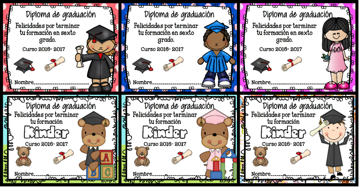 formatos de diplomas por aprovechamiento