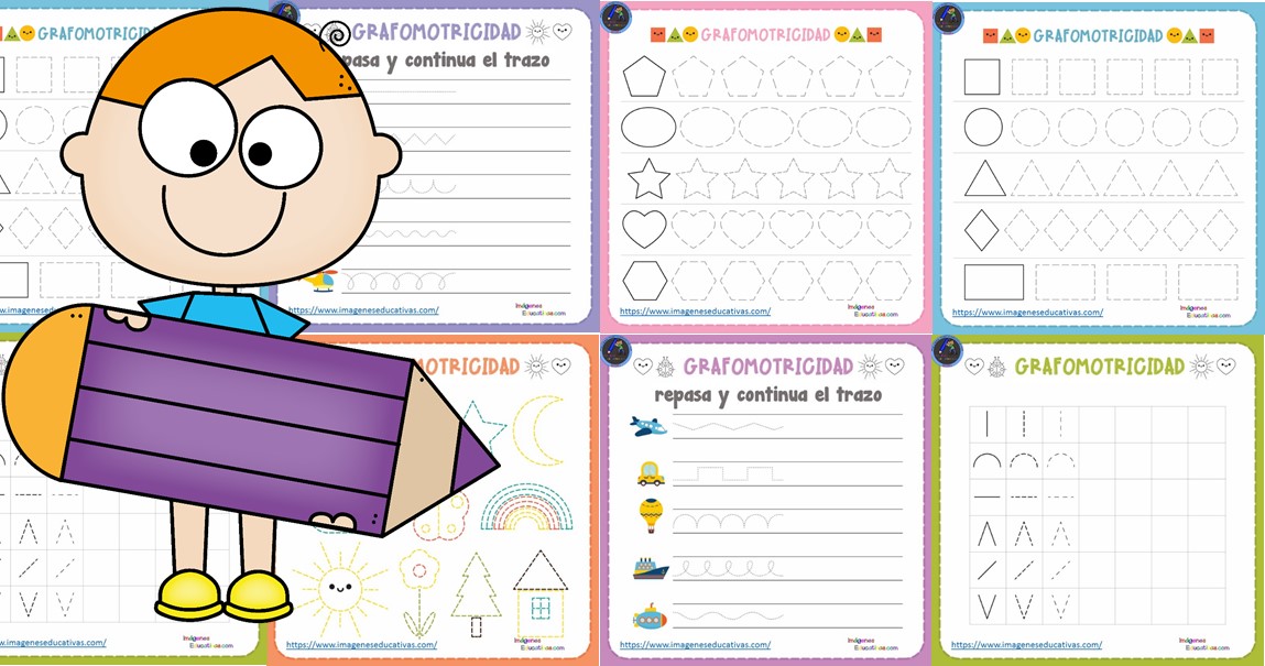 Fichas De Grafomotricidad Para Infantil Imagenes Educativas