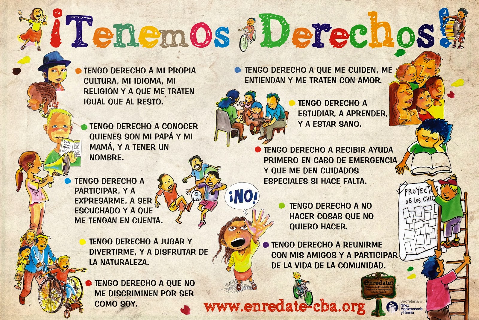 Resultado de imagen para derechos de los niños