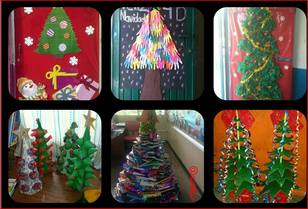 Diseña tu árbol de Navidad, vuestras creaciones… – Imagenes Educativas