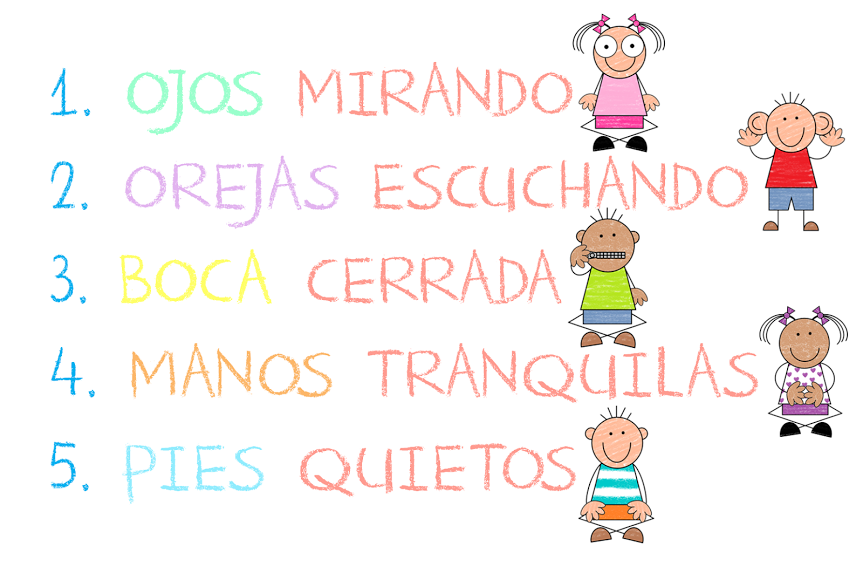 CONTEMOS HASTA 5 niños - Imagenes Educativas