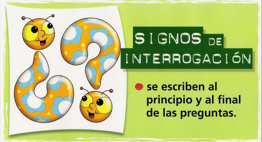 Reglas de uso de los signos de puntuación en imágenes